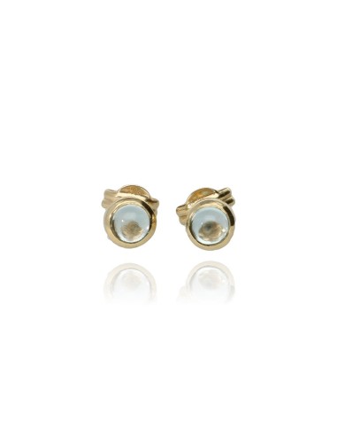 Par de pendientes CLADY Topacio Azul · Novedades